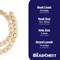 The Bead Chest Gold Circular Natural Wood Beads (15x15mm): Organic Eco-Friendly Wooden Bead Strand for DIY Jewelry, Crafts, Necklace and Bracelet Making